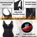 50% Off 3 Row Buckle Body Shapers Vest Sleeveless Zipper Waist