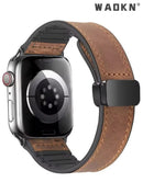 35% Off Magnetic Leather Watch Band Compatible with Apple Watch Band